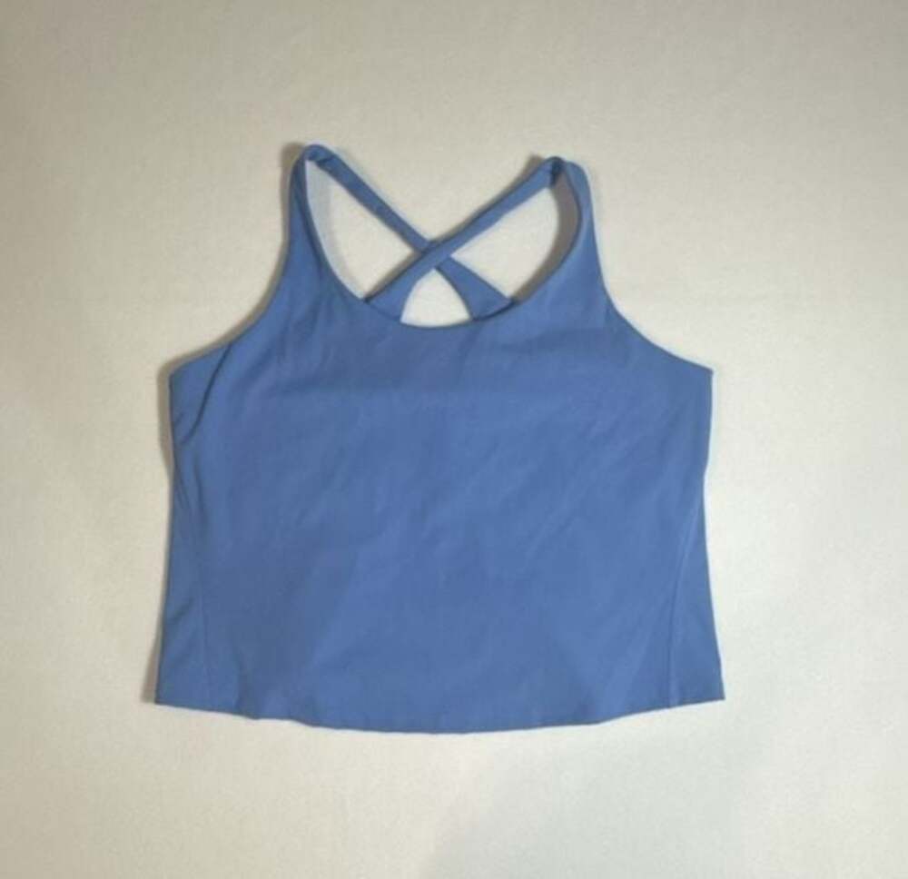 Spanx Get Moving Crossback Shelf Tank Top